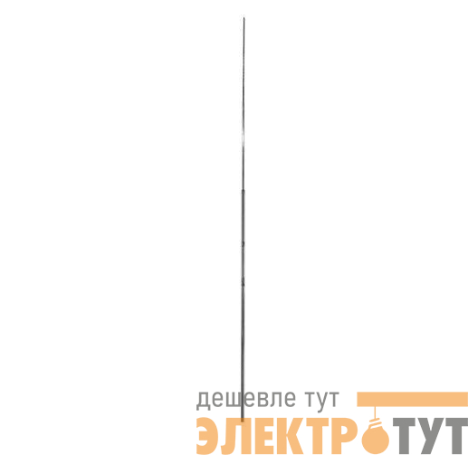 Стержень молниеприемный 3.5м Al /нерж. (без бет. основания) с нерж. стабилизатором EKF lp-l3500