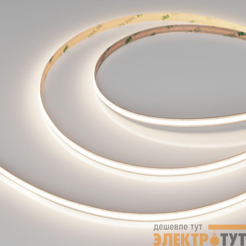 Лента светодиодная COB-X528-8mm 24V Day 4000К 6Вт/м IP20 FreeCut свободная резка (уп.5м) Arlight 046886