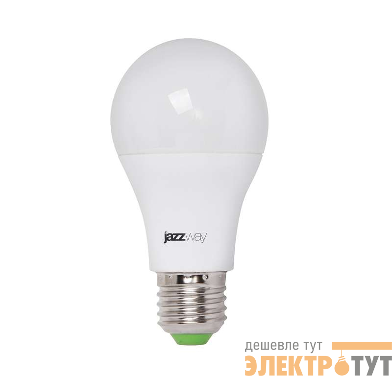 Лампа светодиодная PLED-DIM A60 10Вт грушевидная 3000К тепл. бел. E27 820лм 220-240В диммир. JazzWay 1028839