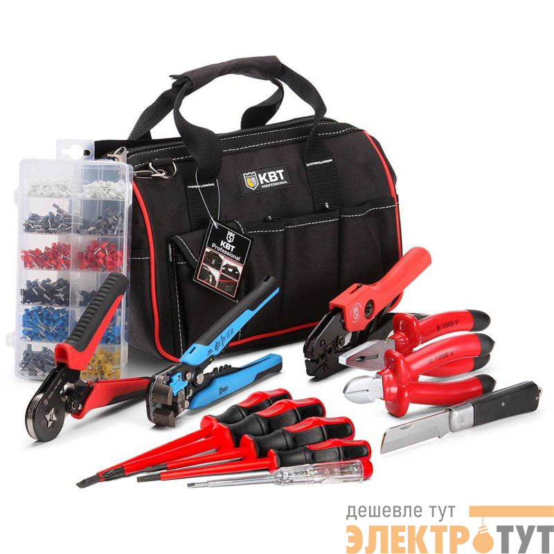 Набор электромонтажника НИЭ-03 "Щитовик" малый КВТ 66355