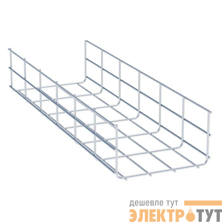 Лоток проволочный усиленный 100х400 L3000 4.8мм EKF LP100400-4.8