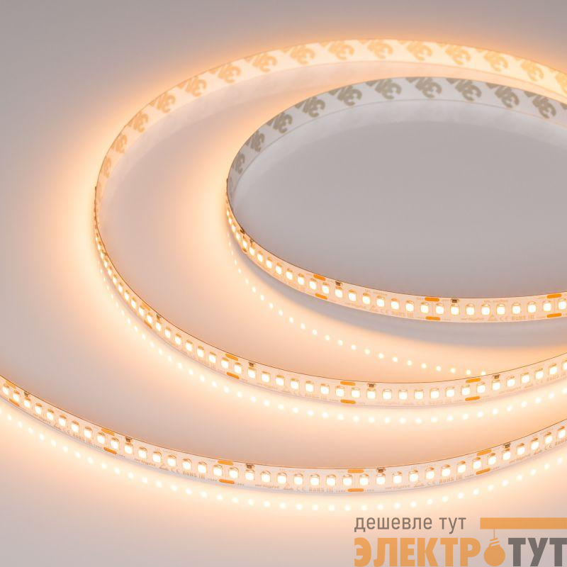 Лента светодиодная UL-A200-10mm 24V Warm 2400К 20Вт/м IP20 (уп.5м) Arlight 037223