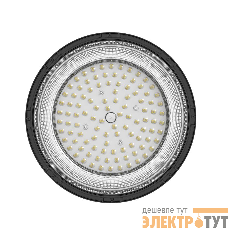 Светильник светодиодный ДСП IB 02 S 200W W 850 BK PC 367х367х91.5мм 200Вт 5000К IP65 High Bay подвес черн. Русский Свет 16090223140