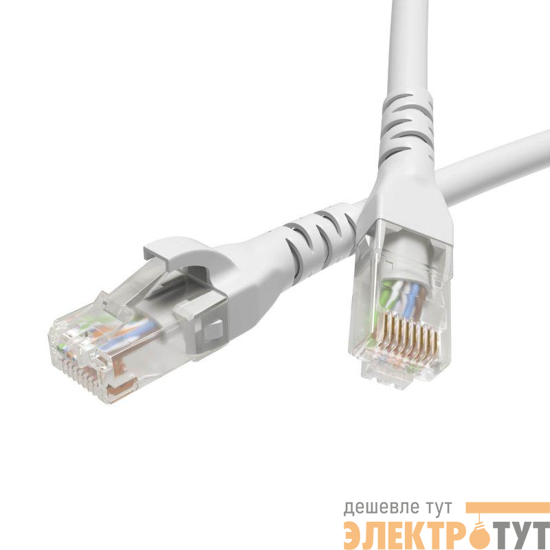 Патч-корд кат.5E U/UTP неэкранир. 4х2 LSZH 1.5м бел. DKC RN5EUU4515WH
