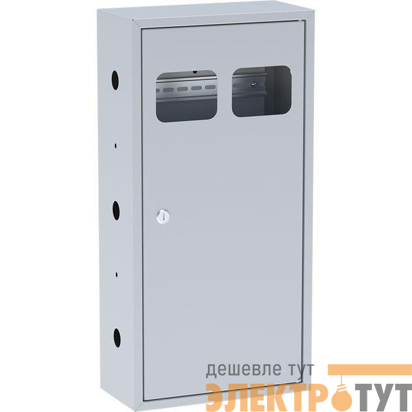 Щит ЯУР на 2 счетчика с двумя DIN-рейками (600х300х150) Basic EKF uerm-din-600-2