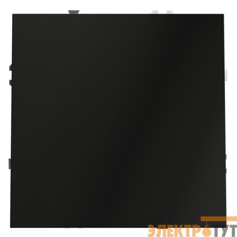 Вывод кабеля СП S70 механизм черн. матов. Voltum VLS080208