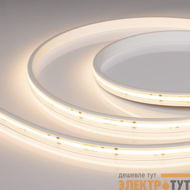 Лента светодиодная ARL-PV-X720-15mm 230В Warm 3000К 14Вт/м IP65 герметичная (уп.50м) Arlight 054670