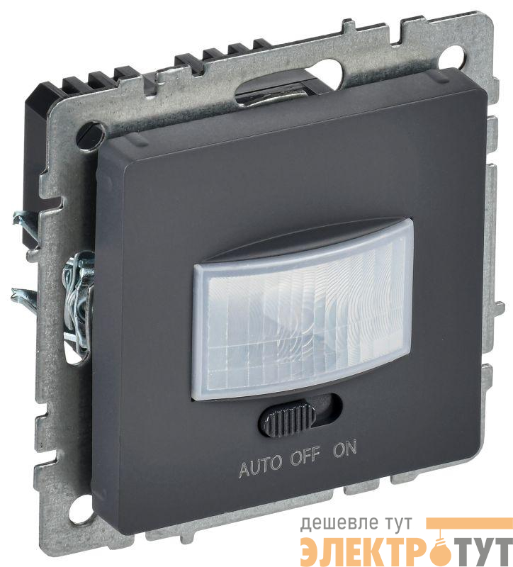 Датчик движения BRITE ДС10-1-БрГ механизм графит IEK BR-MS10-N-150-05-K53