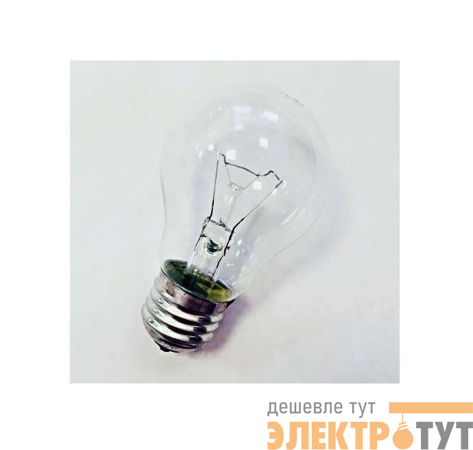 Лампа накаливания А50 230-75 75Вт E27 230В (100) Favor 8101403