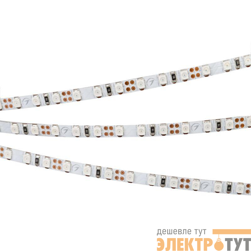 Лента светодиодная RT-A120-5mm 12V Blue 9.6Вт/м IP20 (уп.5м) Arlight 015004(2)