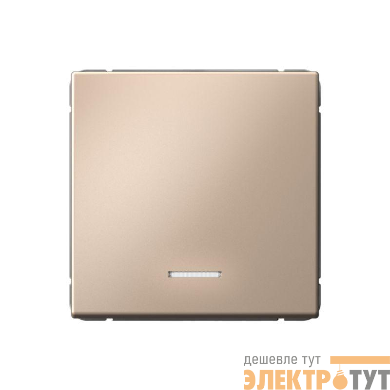 Выключатель 1-кл. ArtGallery 10AX с подсветкой быстрозажим. клем. механизм песочн. SE GAL001213S