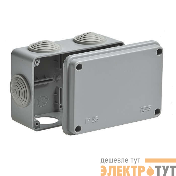 Коробка распределительная ОП 120х80х50мм IP55 Ruvinil 67051