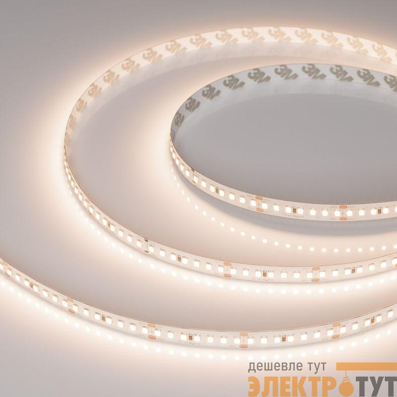 Лента светодиодная UL-A168-10mm 24V Warm 3500К 17Вт/м IP20 (уп.5м) Arlight 042325