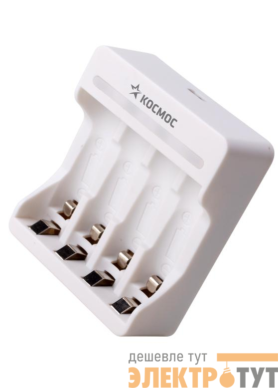 Устройство зарядное для аккум. батареек AA; AAA 4 слота КОСМОС KOC803USB