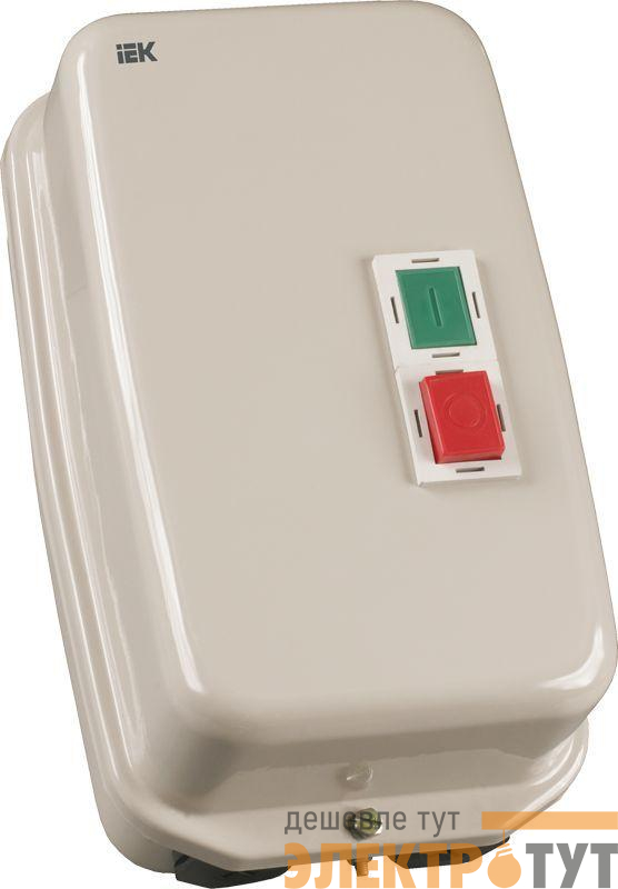 Контактор КМИ-34062 40А 220В/АС3 IP54 IEK KKM36-040-220-00