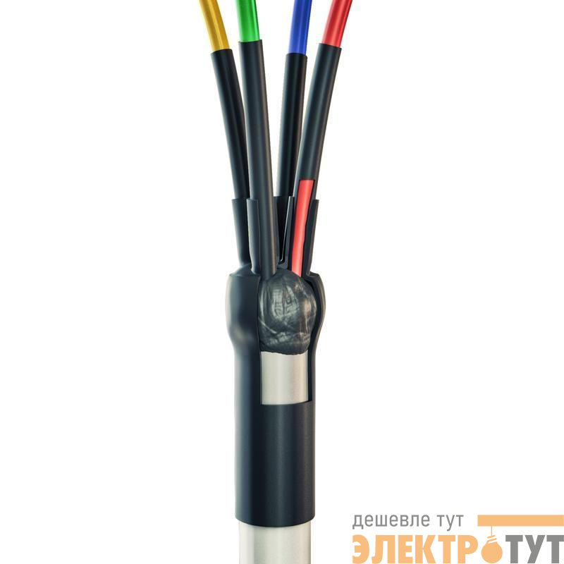 Муфта кабельная концевая 0.4кВ 4ПКТп мини - 2.5/10 нг-LS КВТ 82482