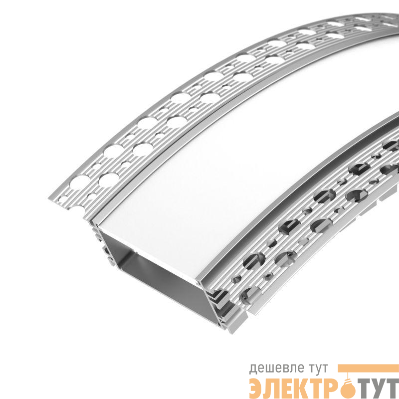 Профиль FANTOM-BENT-W49-TOP-2000 ANOD L2000 алюм. Arlight 046429