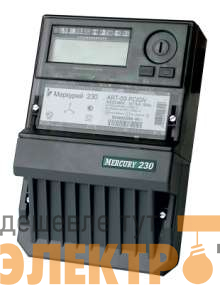 Счетчик Меркурий 230 ART-01 PQRSIN 3ф 5-60А класс точн. 1.0/2.0 многотариф. RS-485 ЖКИ Моск. вр. Инкотекс М0000051910