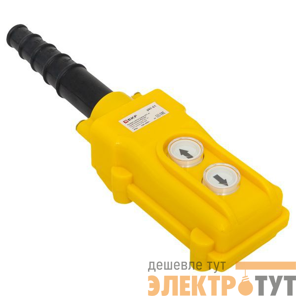 Пульт кнопочный ПКТ-61 IP65 на 2 кнопки PROxima EKF pkt-61