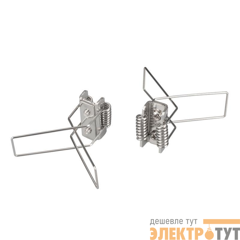 Держатель пружинный LINIA49-F-S металл (комплект) Arlight 042126