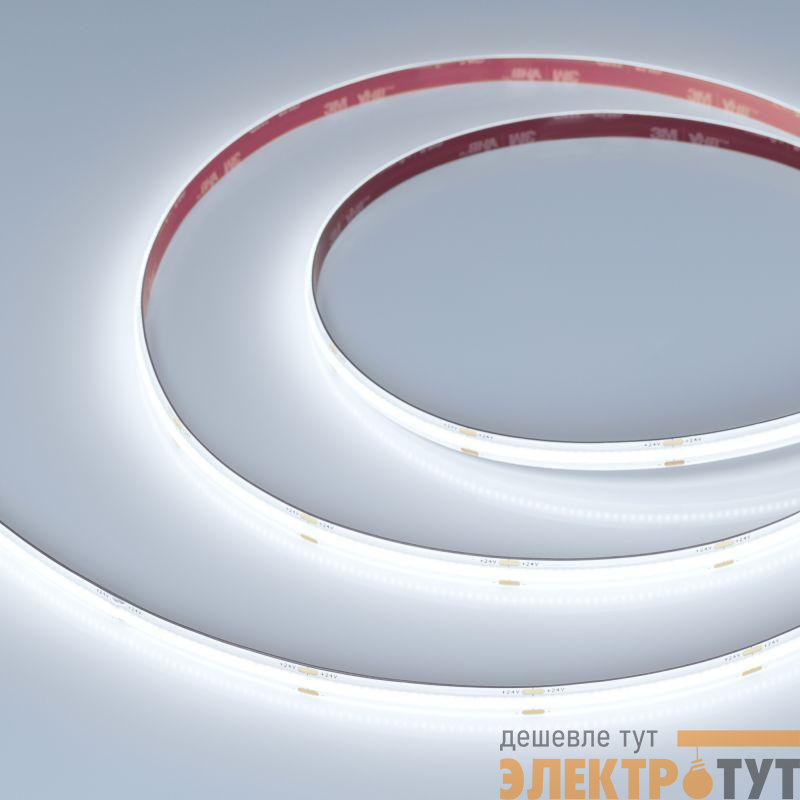 Лента светодиодная COB-SE-X480-8mm 24V White 6000К 10Вт/м IP65 герметичная (уп.5м) Arlight 045854