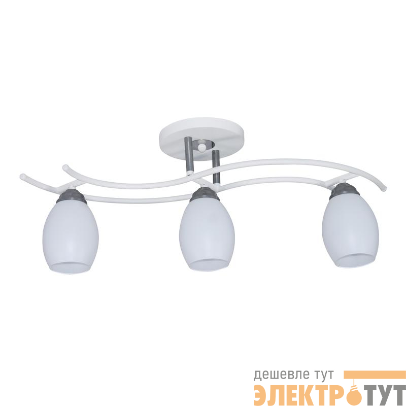 Светильник Стиль 131 (Плафон 8368) НПБ 01-3х60-178 Е27 [ИМ] люстра реновация бел. Элетех 1005405414