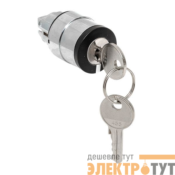 Механизм переключателя исполнительный XB4 IP65 на 3 положения с замком с фиксацией EKF XB4BG3F-65