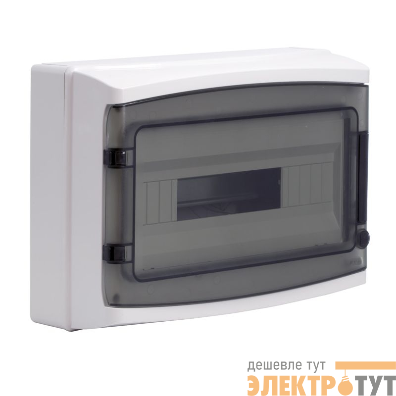 Щиток настенный ЩРн-п-18 18мод. IP65 с дверцей с клеммн. блоком 63А сер. DKC RB18W6TGD