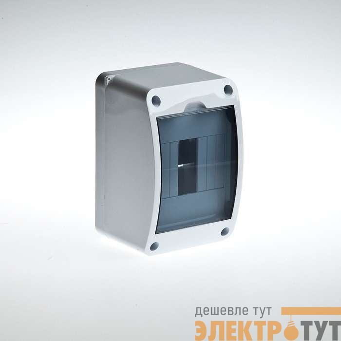 Бокс ОП Тусо 4мод. IP40 бел./прозр. двер. Ruvinil 68304