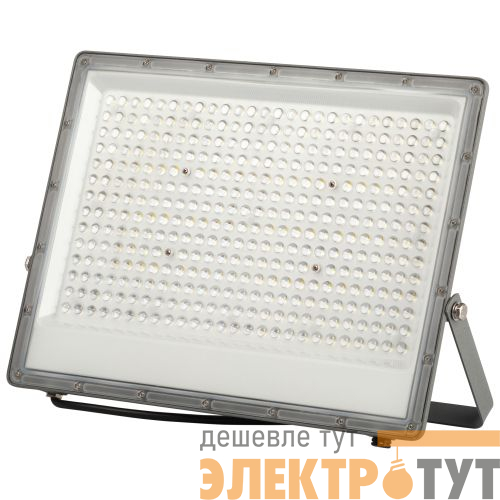 Прожектор светодиодный LPR-063-0-65K-300 300Вт IP65 6500К 30000лм Г 90град. сер. Проектный Эра Б0067715