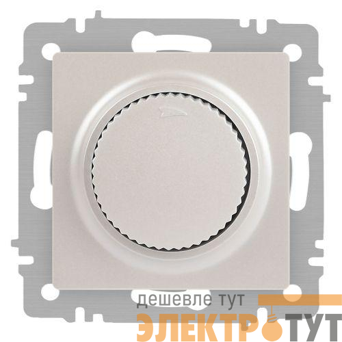 Светорегулятор поворотный СП Accent 6-401-06 600Вт 230В IP20 перламутр. Intro Б0063680