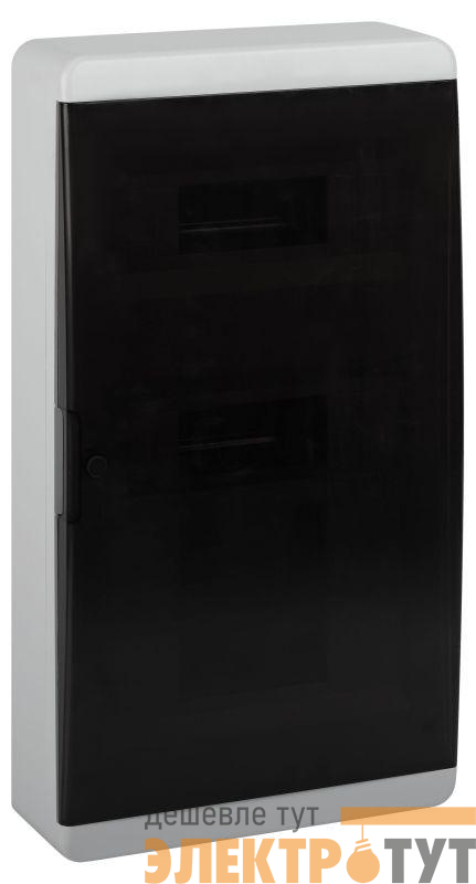 Корпус навесной COMFORT ЩРН-П-36 IP41 пластик. прозр. крышка бел. Эра Б0067248