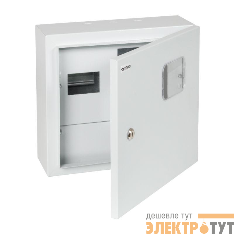 Корпус металлический ЩУРн-СТД-1-МП/4-310х350х135-IP41 УХЛ3 (1ф счетчик на МП 4 модуля СТАНДАРТ) КЭАЗ 367465