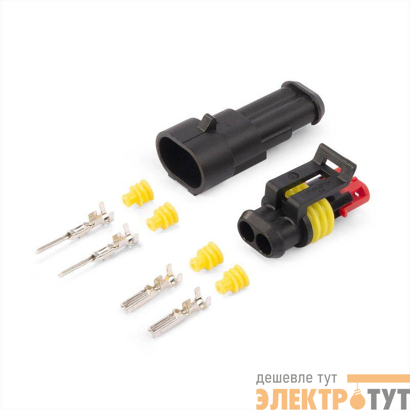 Разъем герметичный автомобильный РГА-2П КВТ 89504