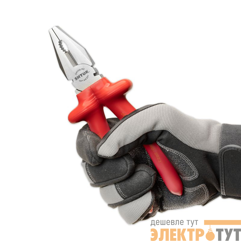 Пассатижи диэлектрические 1000В 200мм (08201) SHTOK 376287