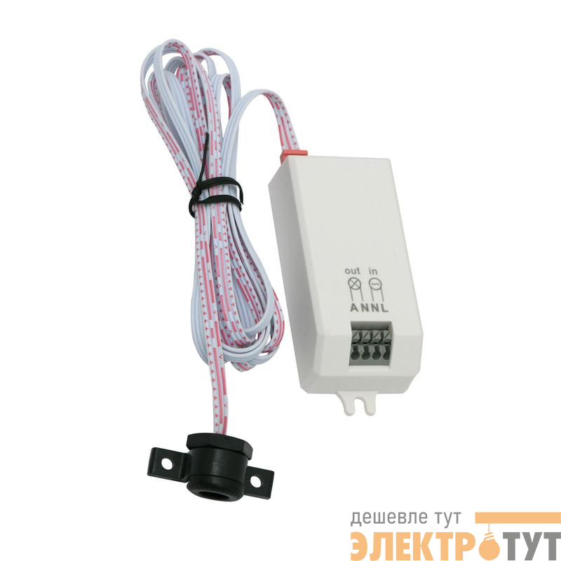 Датчик движения инфракрасный 8см бел. Uniel UL-00011174