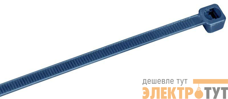 Хомут 4.8х300мм P6.6 детектируемый син. (уп.100шт) IEK UHH10-D048-300-100-K07