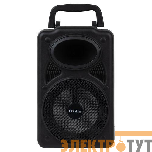 Колонка портативная BRW440 bluetooth беспроводная с микрофоном акустическая черн. Intro Б0057183