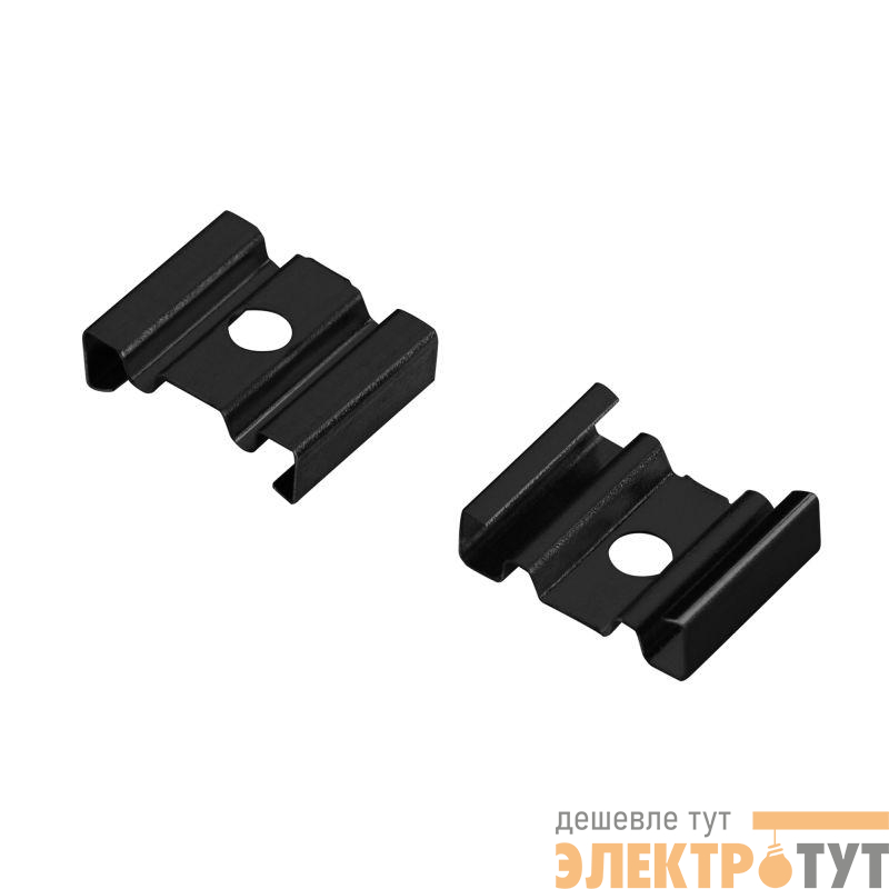 Держатель ARH-BENT-W11 BLACK металл (комплект) Arlight 041080