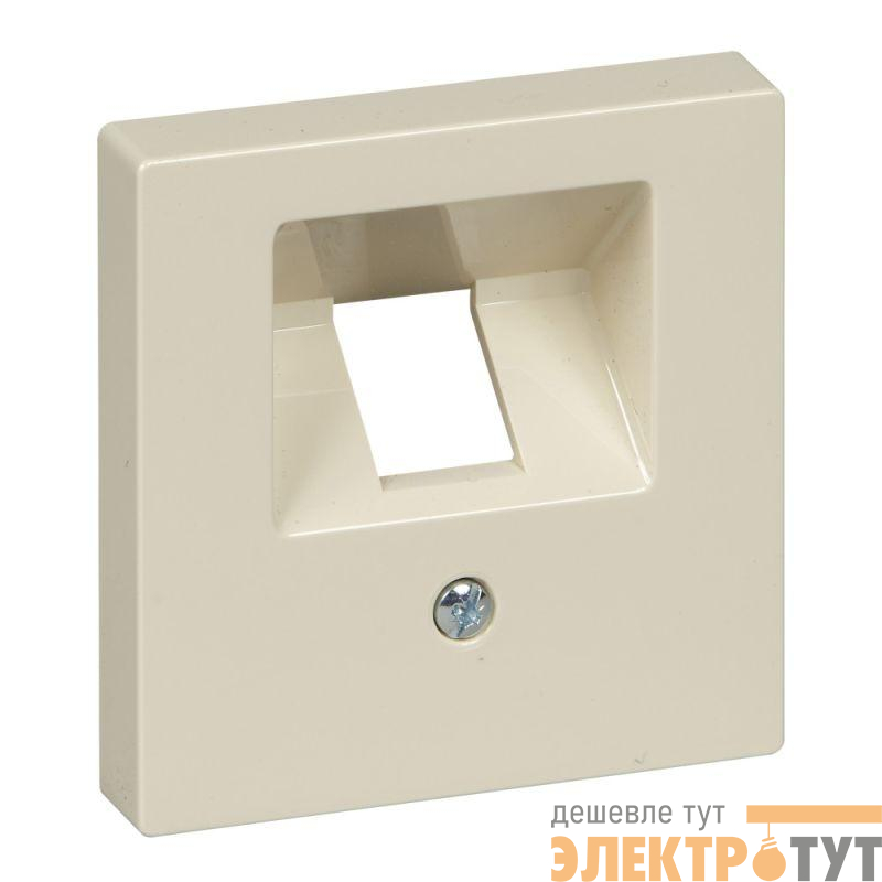 Плата центральная для мех. розетки 1хRJ45 Merten беж. SchE MTN296244