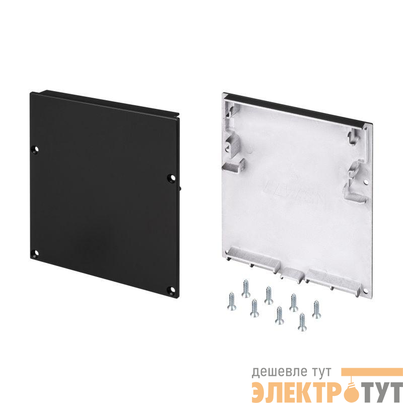 Заглушка SL-LINE-7477 BLACK пластик Arlight 029186