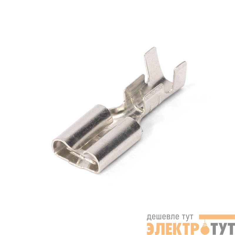 Разъем плоский неизолир. луженый РП-М(л) 2.5-(6.3) КВТ 89246