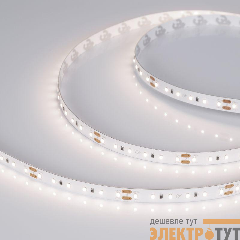 Лента светодиодная MICROLED-M120-8mm 24V Day 4000К 6.5Вт/м IP20 2216 открыт. (уп.5м) Arlight 024437(2)