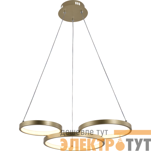 Светильник светодиодный Clara 6125-101 86Вт 3000К-6000К потолочн. с пультом модерн Rivoli Б0061835