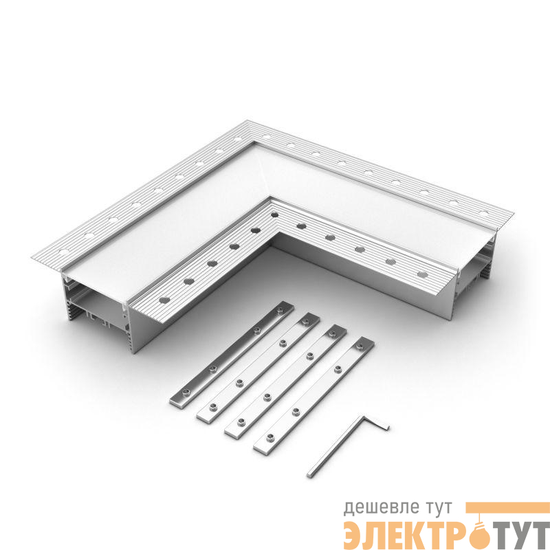 Угол SL-LINIA45-FANTOM металл Arlight 030106