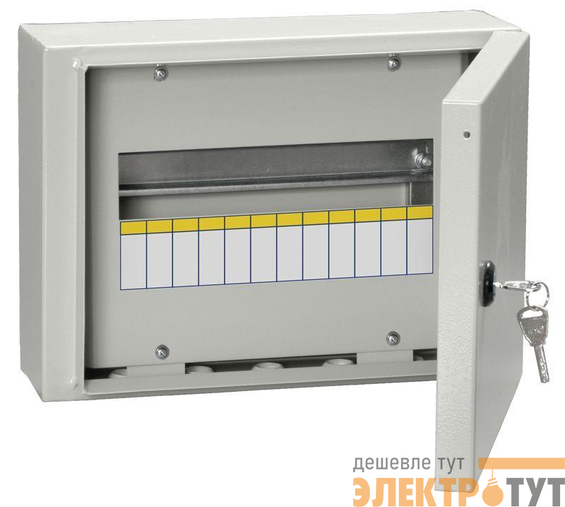 Корпус ЩРн-12 TITAN 3 240х330х120мм IP54 метал. IEK MKM11-N-12-54-Z