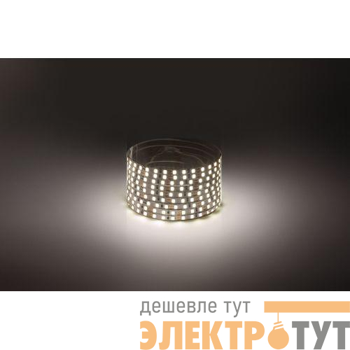 Лента светодиодная узкая 5мм LS2835 9.6-120-12-4000K-IP20-1 year-5m нейтр. бел. (уп.5м) Эра Б0053980