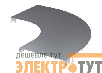 Крышка для угла лестн. лотка горизонтальный 90град. осн. 300 гор. цинк DKC LK0033HDZ