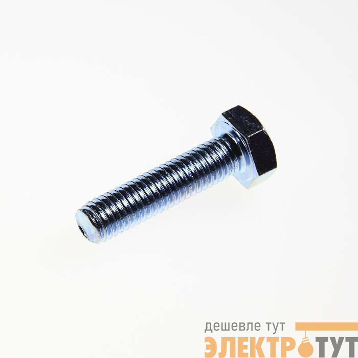Болт с шестигранной головкой М10х40 DIN 933 полная резьба оцинк. пакет (уп.2шт) EKT 1403043