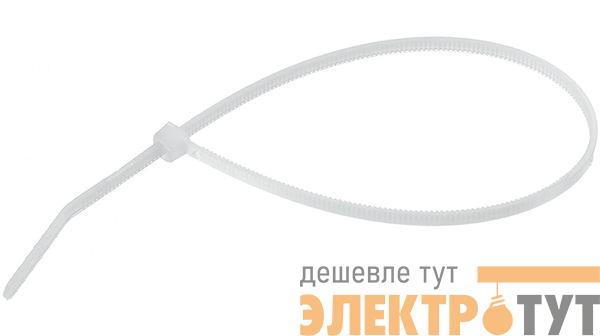 Хомут кабельный SKT200-80-100 2.5х200 нейл. бесцвет. (уп.100шт) ABB 7TCA300020R0003
